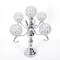 5 Arm Elegant Silver Crystal Candelabra Holders Wedding Table Centerpieces Gift